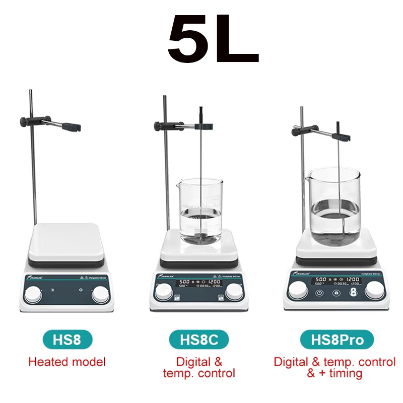 Lab Magnetic Stirrer Hot Plate - JOANLAB Mieszadło magnetyczne Laboratoryjny wyświetlacz cyfrowy