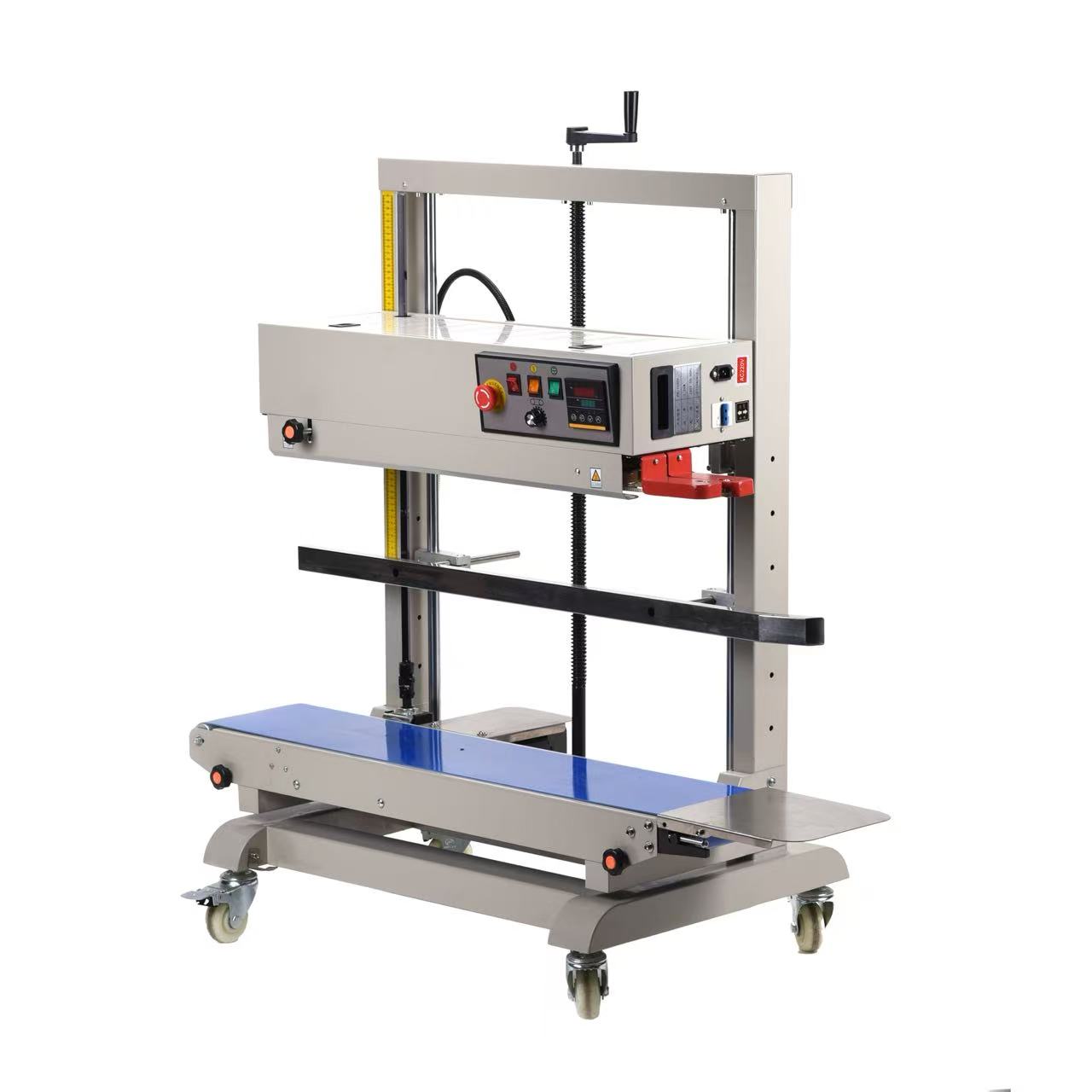 Plastic Bag Impulse Heat Sealer - Pionowa zgrzewarka taśmowa ciągła, przemysłowa zgrzewarka