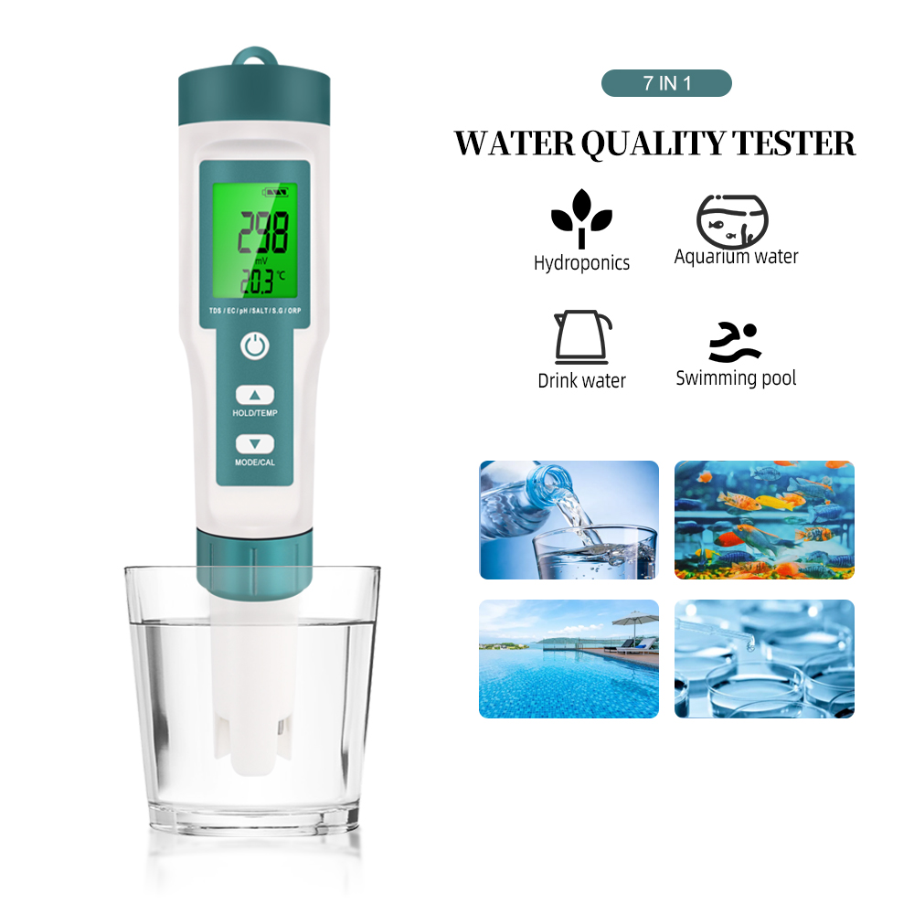 Ph Meter Digital Water Tester - Cyfrowy tester jakości wody 7 w