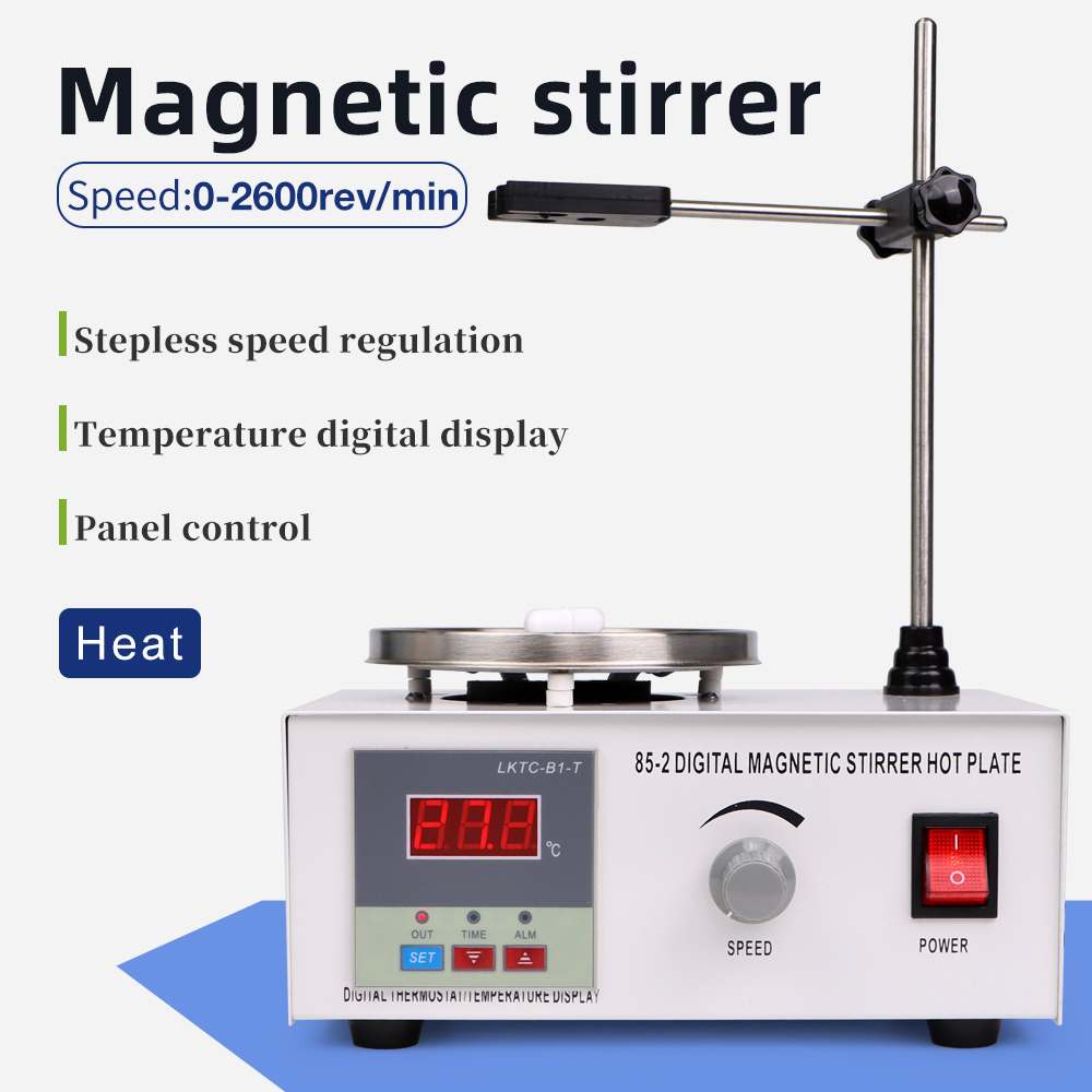 Lab Magnetic Stirrer Hot Plate - Mieszadło magnetyczne z płytą grzejną 1L
