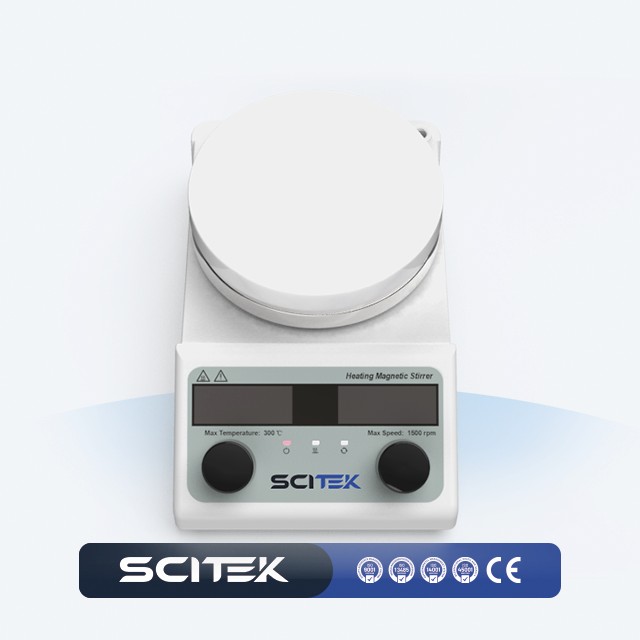 Lab Magnetic Stirrer Hot Plate - Mieszadło magnetyczne z płytą grzewczą o