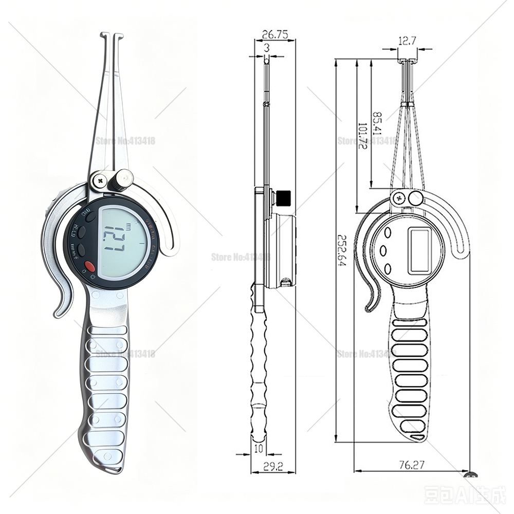 Zewnętrzny suwmiarka cyfrowa 0 – Digital Caliper 150Mm Stainless Steel recenzja i cena