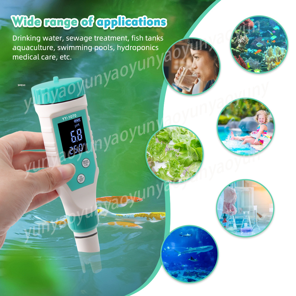 Cyfrowy tester jakości wody 7  – Ph Meter Digital Water Tester recenzja i cena
