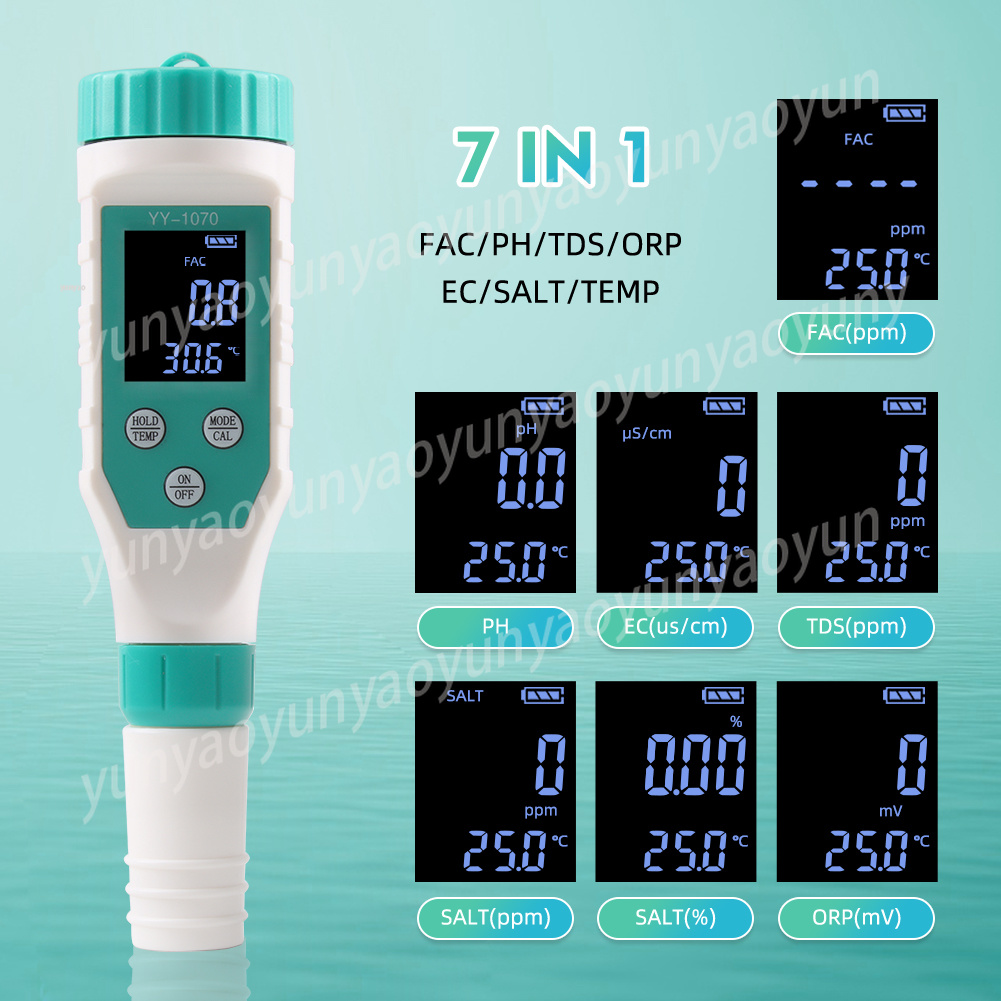 Cyfrowy tester jakości wody 7  – Ph Meter Digital Water Tester recenzja i cena