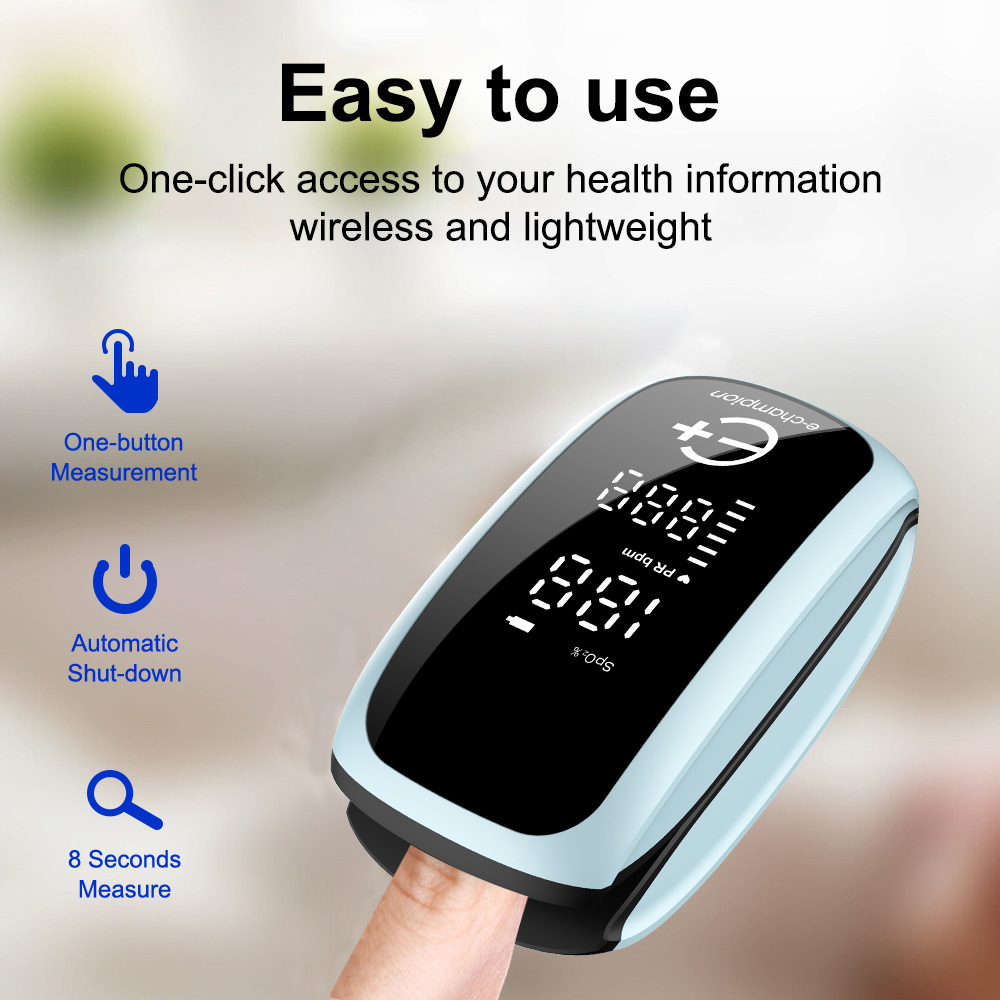 Akumulatorowy pulsoksymetr med – Pulse Oximeter Fingertip Rechargeable recenzja i cena