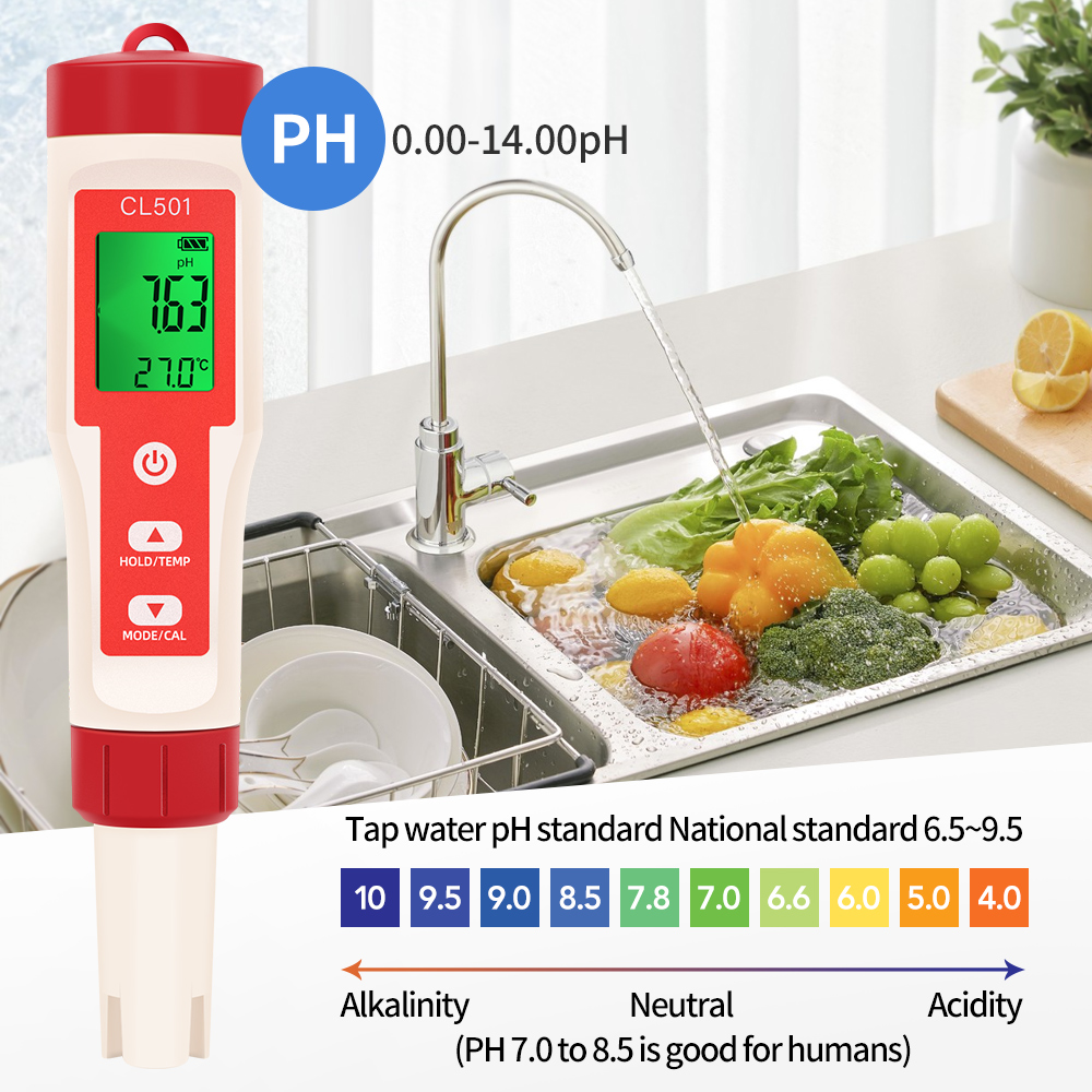 PH/CL2/H2/ORP/miernik temperat – Ph Meter Digital Water Tester recenzja i cena