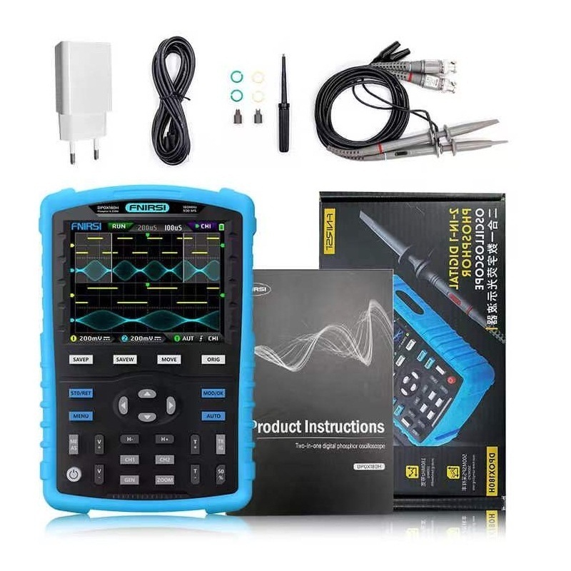 FNIRSI DPOX180H – przenośny cy – Fnirsi Digital Oscilloscope Handheld recenzja i cena