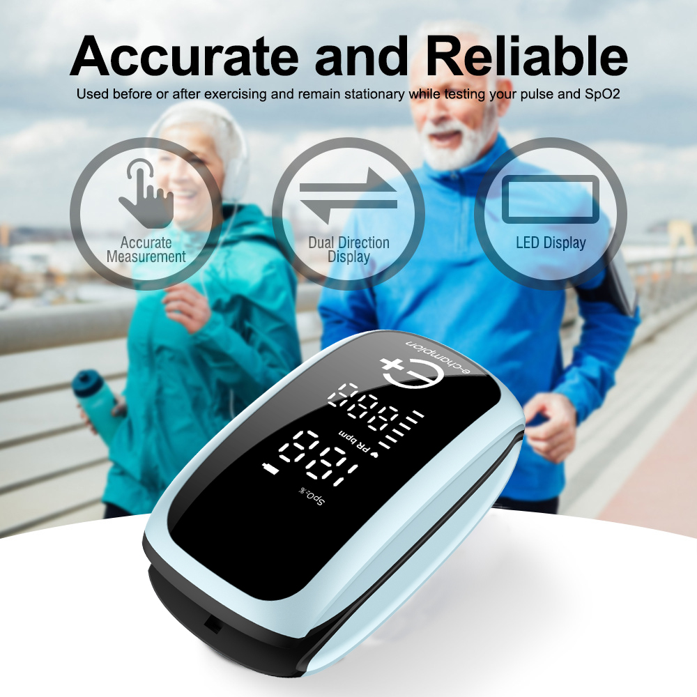 Akumulatorowy pasek do oksymet – Pulse Oximeter Fingertip Rechargeable recenzja i cena