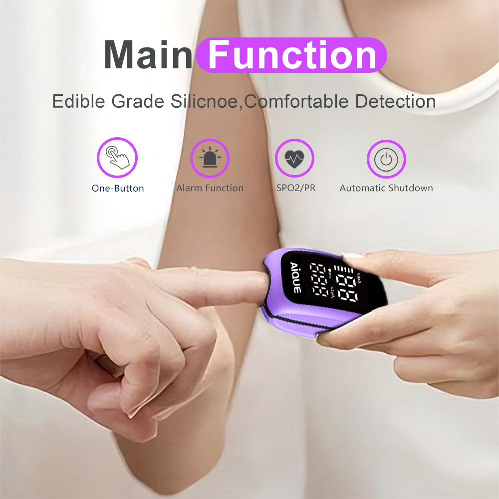AiQUE Akumulatorowy Cyfrowy Po – Pulse Oximeter Fingertip Rechargeable recenzja i cena