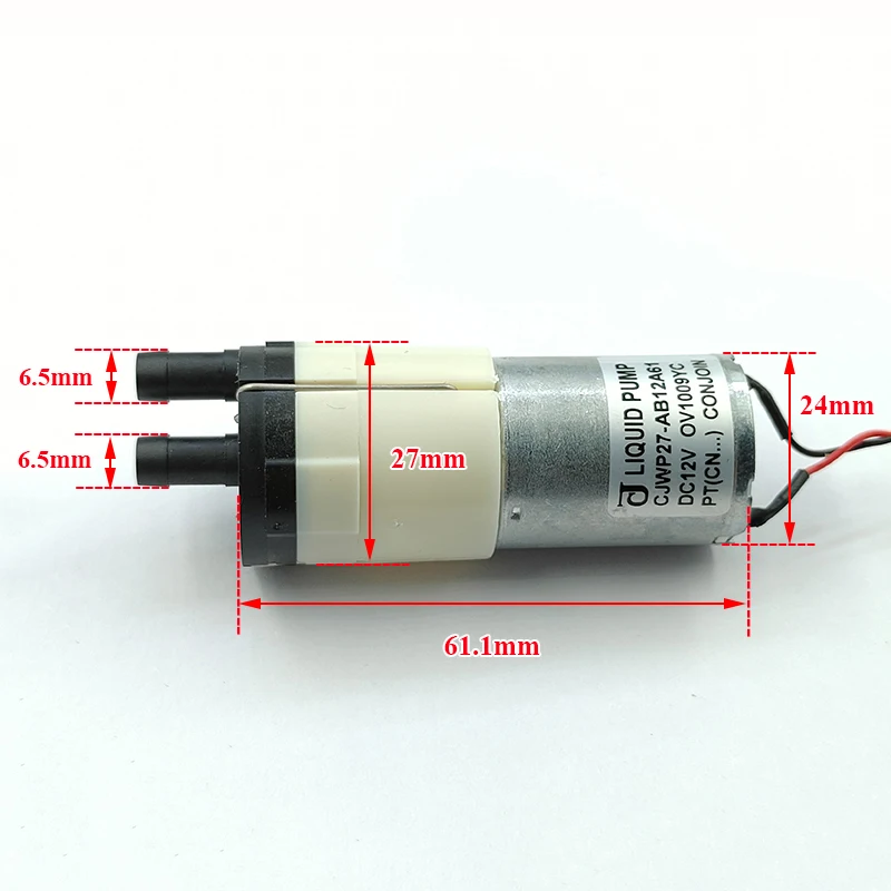 CJWP27-AB12A61 DC 12V Mini Mem – Mini Peristaltic Pump 12V recenzja i cena