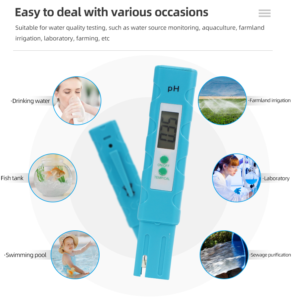 Miernik pH akwariowy, kieszonk – Ph Meter Digital Water Tester recenzja i cena