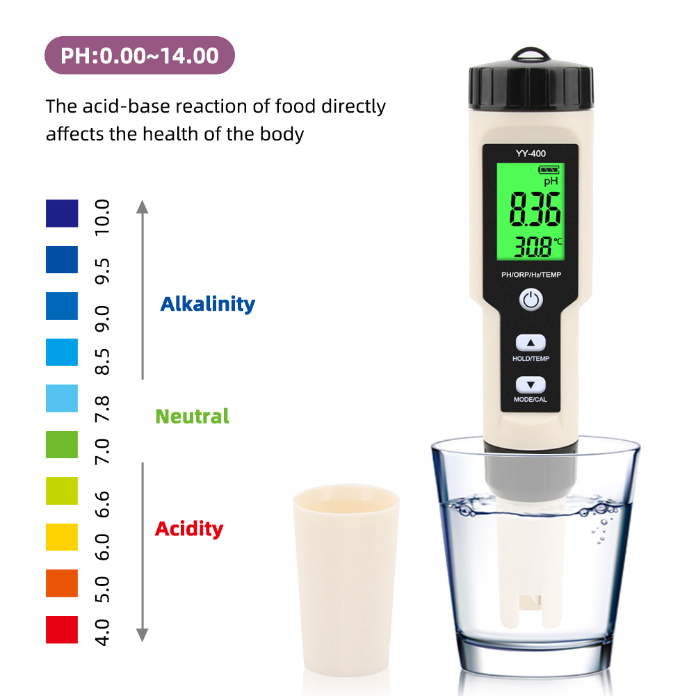 Miernik 4 w 1 YY-400 PH/ORP/H2 – Ph Meter Digital Water Tester recenzja i cena