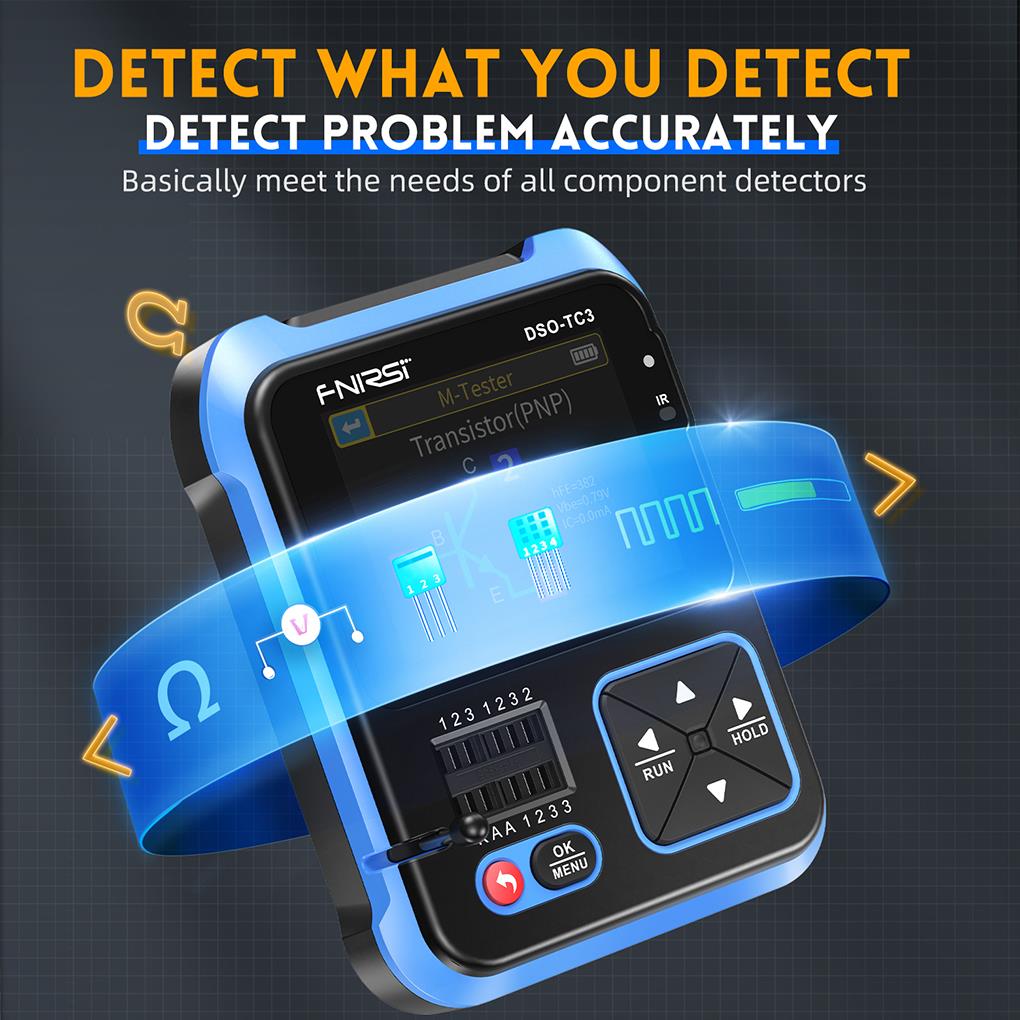 FNIRSI DSO-TC3 3w1 Mini ręczny – Fnirsi Digital Oscilloscope Handheld recenzja i cena